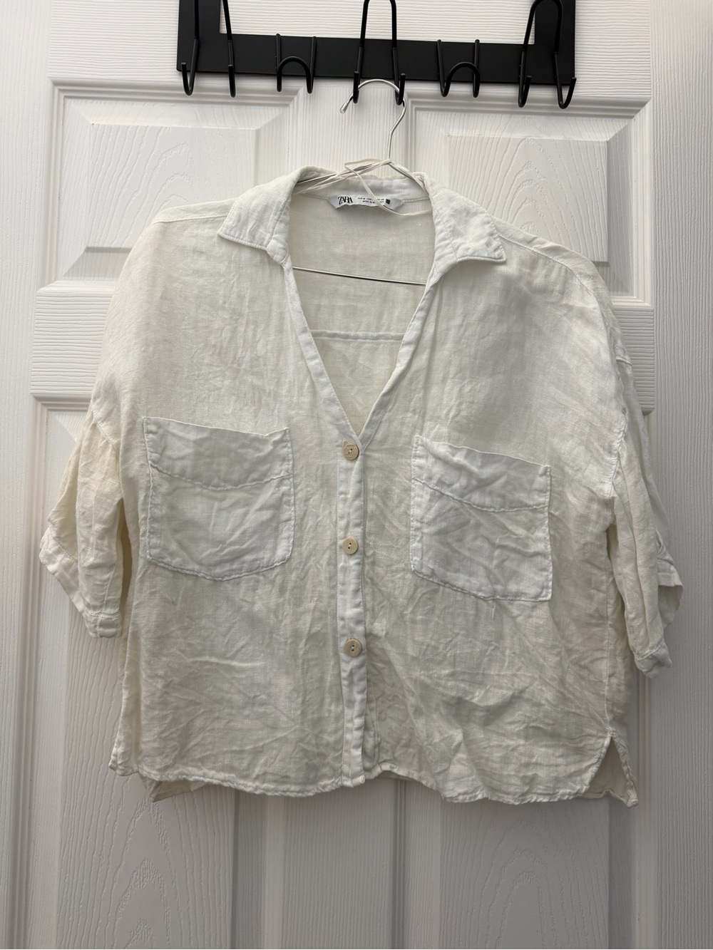 Zara Linen Top